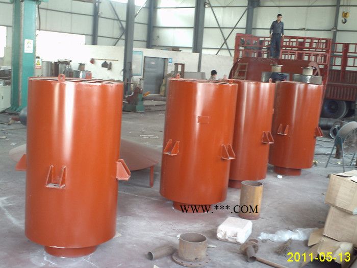 博大制造生产  鼓风机消声器 鼓风机消音器图6