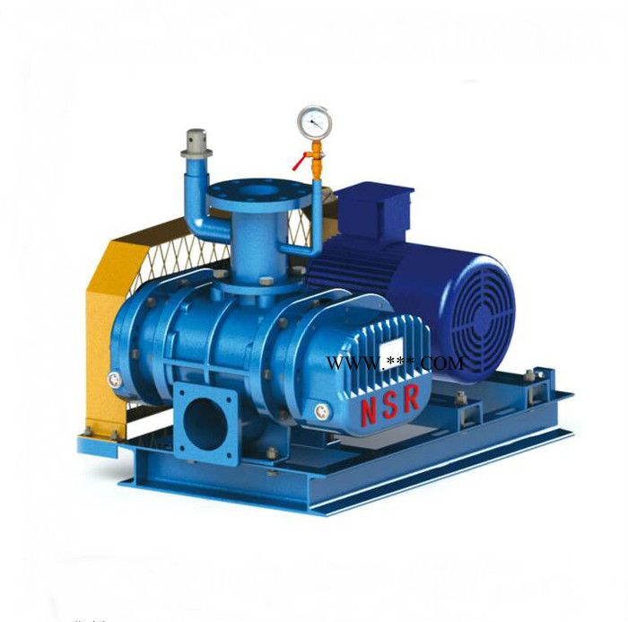 供应HSR175#罗茨真空泵 三叶罗茨鼓风机 高压水底增氧罗茨风机图4