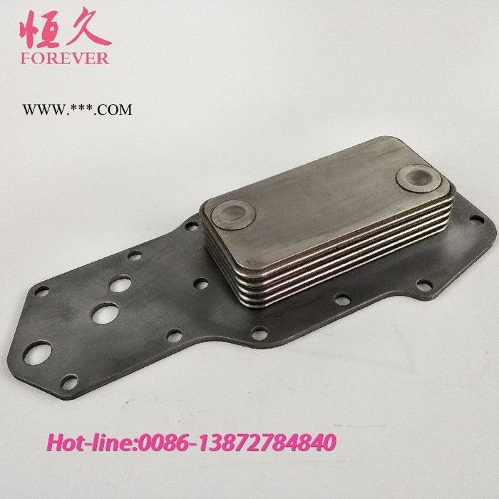 东风猛士机油冷却器芯EQ2050机油冷却器芯C3957543 机油滤芯图2