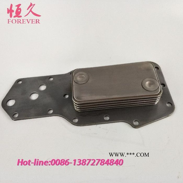 东风猛士机油冷却器芯EQ2050机油冷却器芯C3957543 机油滤芯图5