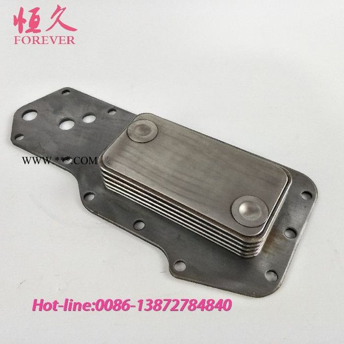 东风猛士机油冷却器芯EQ2050机油冷却器芯C3957543 机油滤芯图4