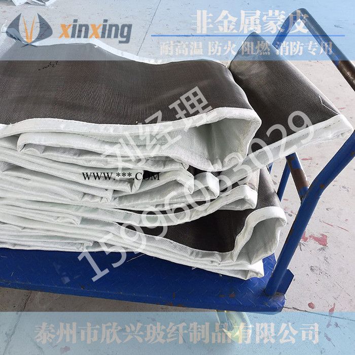 高温耐腐蚀蒙皮 耐火纤维布圈带 电厂钢厂 循环硫化床补偿器用鼓风机围带 防酸蒙皮 阻燃 吸音降噪 柔韧性 抗老化厂家配套图8