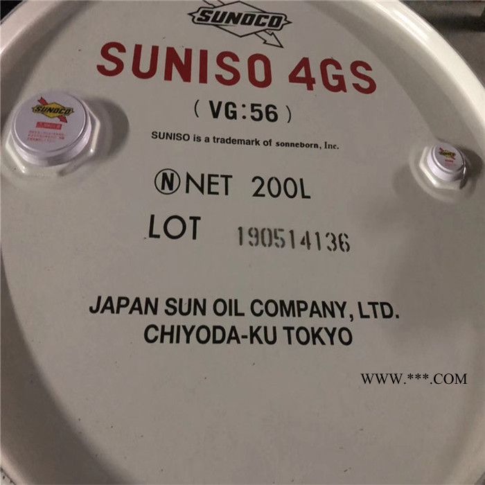 供应比利时太阳SUNISO 3GS 4GS 5GSD冷冻机油 太阳4GS冷冻机油图4