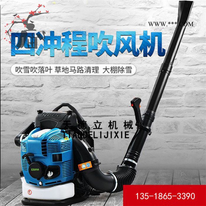 天德立EB850背负式吹风机 工程路政四冲程鼓风机 吹菜吹落叶汽油吹灰机图5