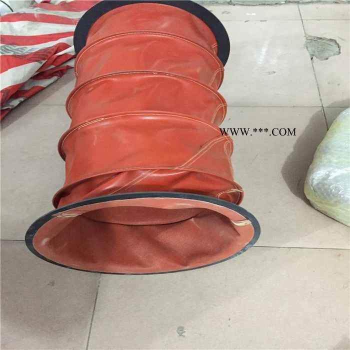 沧一CYMA定做 环保防火伸缩软连接、风机阻燃排烟伸缩风管、鼓风机高温进风口软连接图2