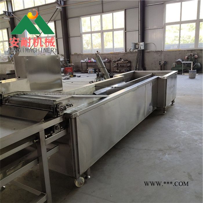 常年生产 全自动馓子油炸机 金丝馓子油炸设备 带鼓风机的馓子油炸机 连续式网带油炸机 出厂价格图2