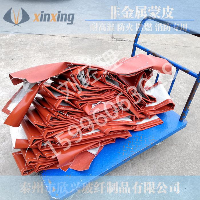 风机进出口软连接 玻纤三防布圈带鼓风机软连接蒙皮 阻燃胶布圈带 蒙皮膨胀节 风道补偿器蒙皮图6