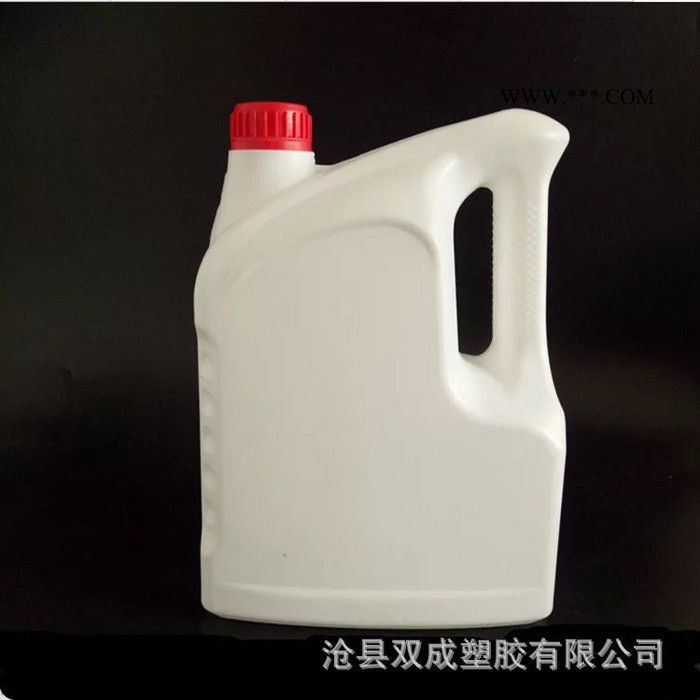 沧县双成塑胶厂家专业生产塑料桶 批发销售4升机油桶机油壶方桶 塑料汽车机油壶 机油液体化工桶图2