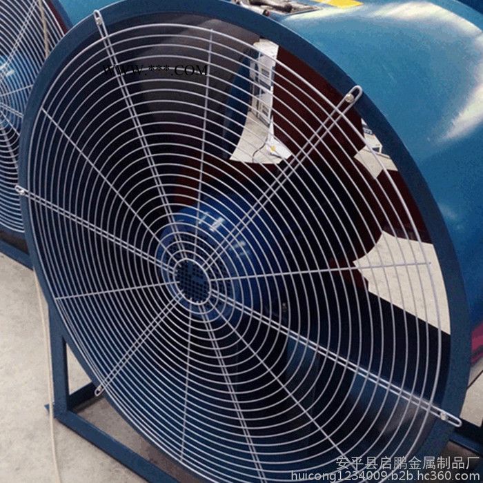 启鹏 鼓风机网罩  通风铁丝网罩 风机保护网罩  安平风机罩厂家图2