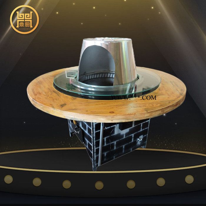 大锅台批发  供应带鼓风机灶大锅台 无烟地锅灶图3