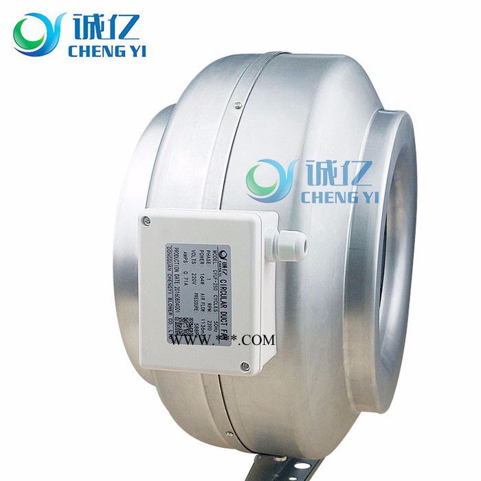 供应CYUF250/250MM离心管道通风机 管道加压风机 鼓风机 风量大噪音低 圆口抽风机 排风机 轴流风机图2