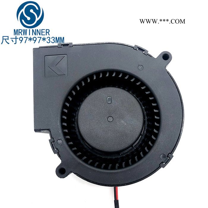 MRWINNER/尚将 直流鼓风机厂家 9733鼓风机12V含油大风量汽车坐垫涡轮风扇直流离心散热风扇 仪器仪表散热风扇图4