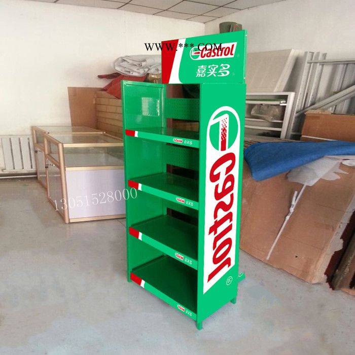 皓驰润滑油展架机油展架加油站机油架子玻璃水展架防冻液架子图8