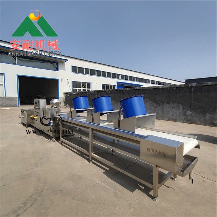 供应带鼓风机馓子油炸机 网带式馓子油炸机 方集馓子油炸设备 面食馓子油炸机厂家 常年生产图5