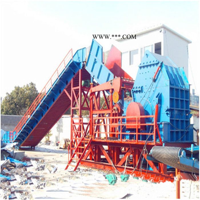 废机油滤芯回收设备 角钢角铁破碎机 机油滤芯破碎设备图4