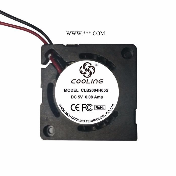 COOLING 2004鼓风机 20X20X04MM 微型鼓风机 涡轮风机 迷你鼓风机 工厂图2