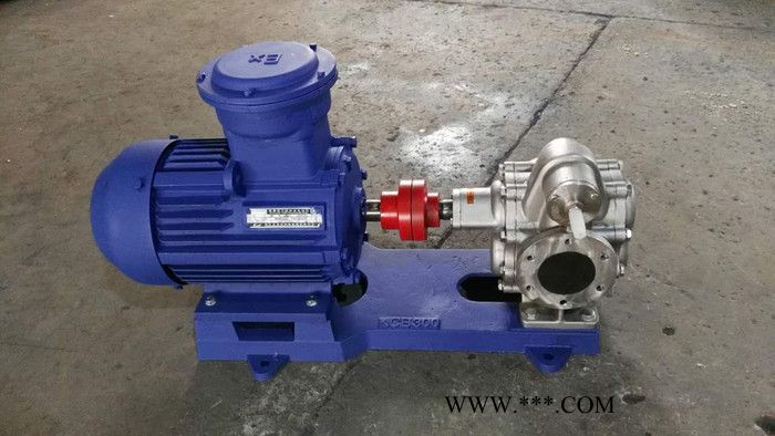 上海开力KCB齿轮泵 齿轮油泵 齿轮输油泵 KCB-55齿轮油泵2CY齿轮油泵 铸铁 不锈钢 防爆图2