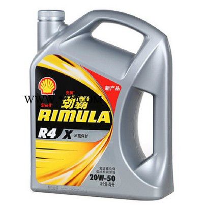 壳牌劲霸R4  CI-4  20W/50    4L*4桶/箱     柴油机机油图2