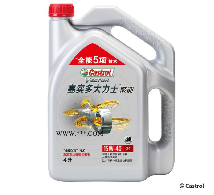 嘉实多聚能大力士   CI-4 15W/40   4L*6桶/箱    柴油机机油图2