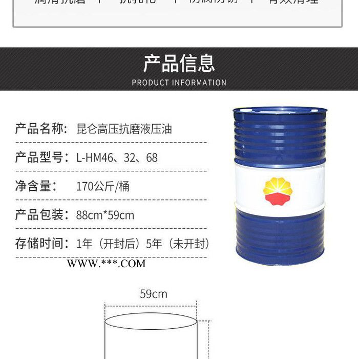 昆仑抗磨液压油齿轮油导轨油导热油汽轮机油机械油图7