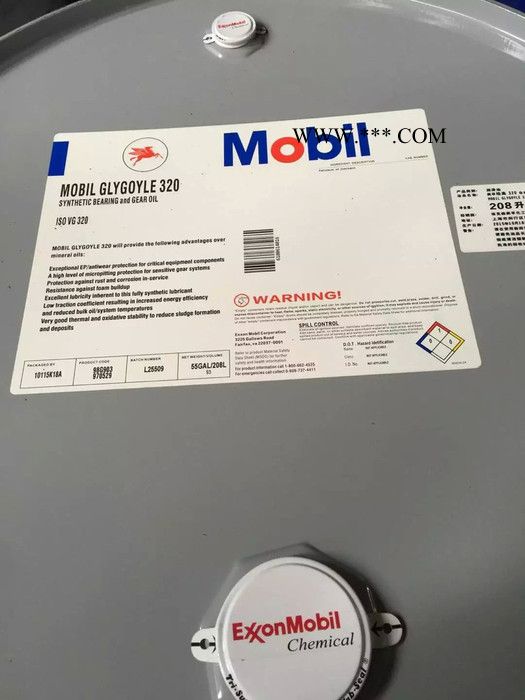 美孚格高320合成齿轮油 美孚润滑油价格图3