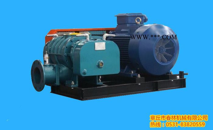 广东虾苗增氧罗茨鼓风机   春林牌2.2kw罗茨鼓风机图7