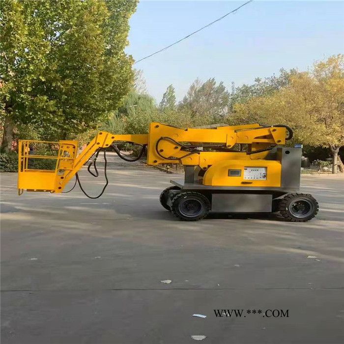 国安 柴机油曲臂式升降平台 曲臂高空升降机 价格优惠图8