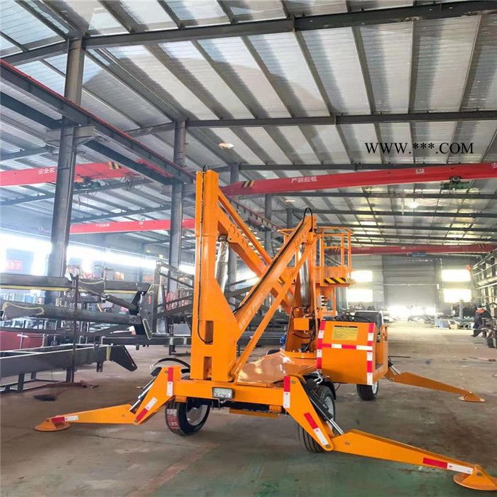 国安 柴机油曲臂式升降平台 曲臂高空升降机 价格优惠图5