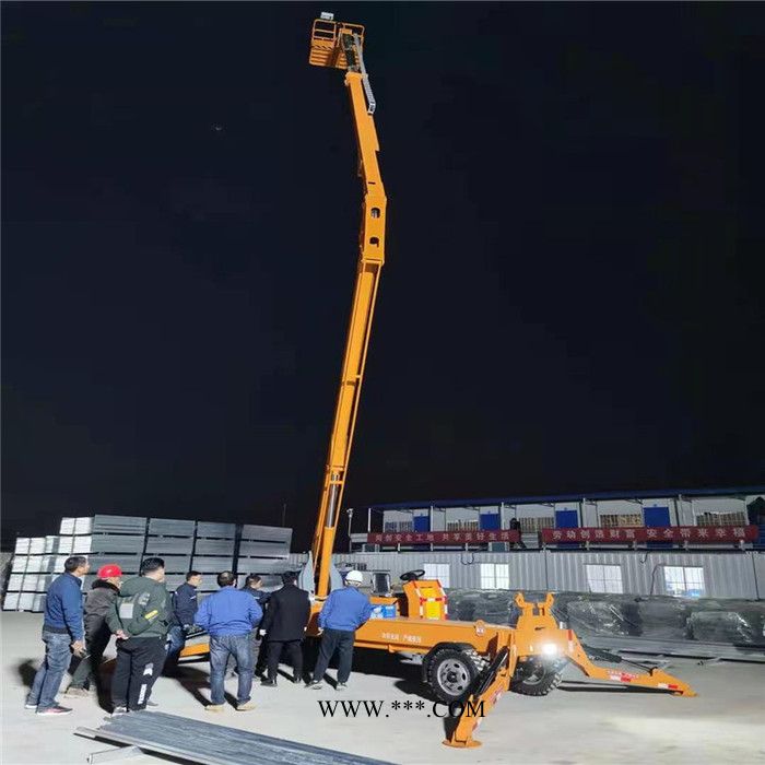 国安 柴机油曲臂式升降平台 曲臂高空升降机 价格优惠图7