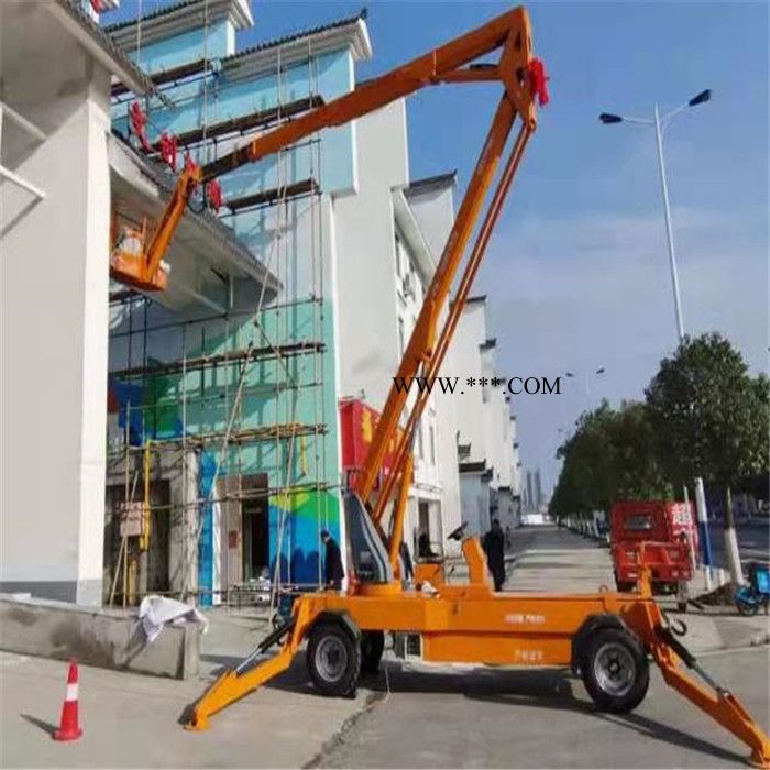 国安 柴机油曲臂式升降平台 曲臂高空升降机 价格优惠图3
