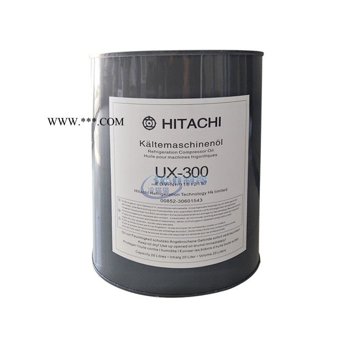 日立冷冻油UX-300中央空调机组螺杆机冷冻机油润滑油20L图3