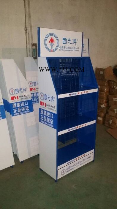 光牌机油展架展示架北京汽车4S店陈列架油品展架润滑油中联信展架图2