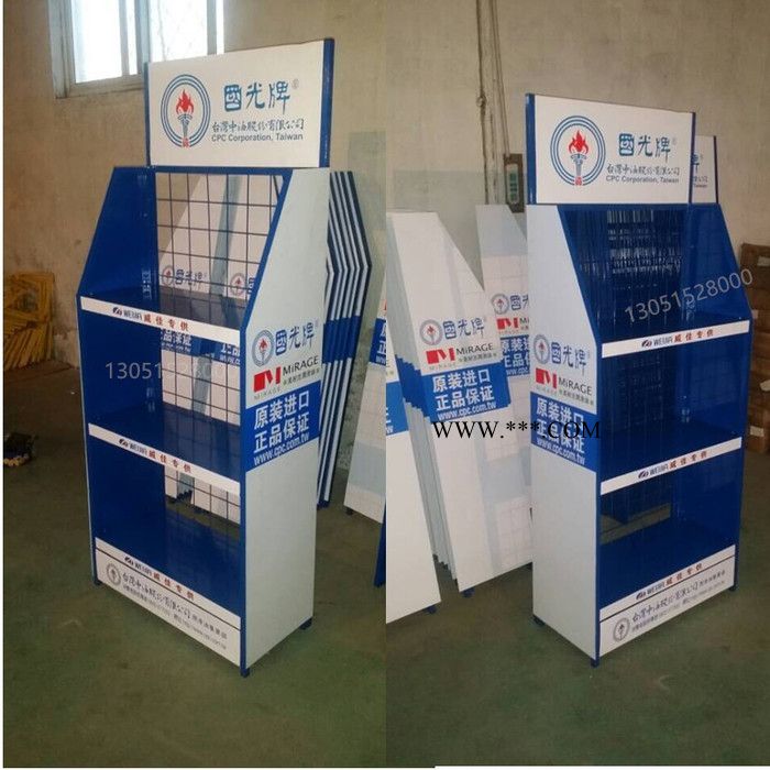 光牌机油展架展示架北京汽车4S店陈列架油品展架润滑油中联信展架图7