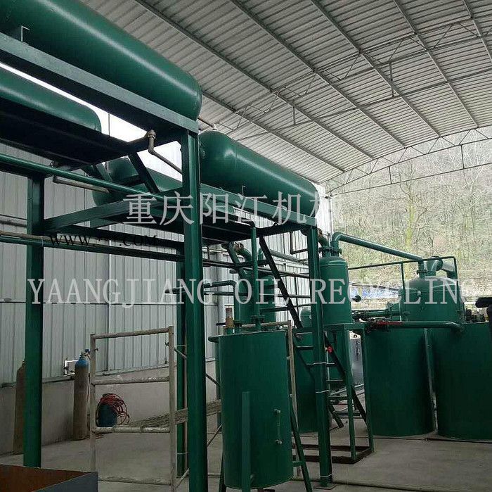 重庆阳江柴油炼油设备废机油再生设备图3