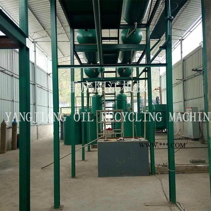 重庆阳江柴油炼油设备废机油再生设备图2