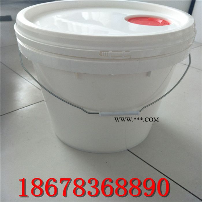 山东工厂全新料18升塑料桶 18L润滑油桶 18公斤带小口机油桶图3