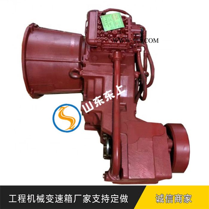 厂家供应5吨装载机双联齿轮油泵山工SEM653铲车电控变速箱 山工装载机变速箱图4