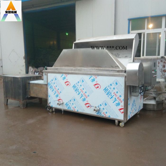 专业设备薯条油炸机  法式薯条油炸机 锅巴油炸机 折叠单机油炸机尺寸图7