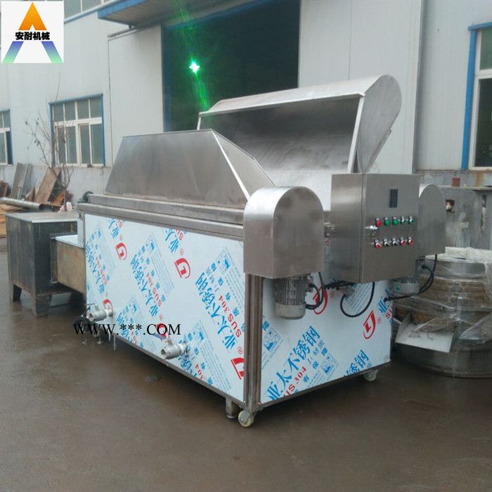 专业设备薯条油炸机  法式薯条油炸机 锅巴油炸机 折叠单机油炸机尺寸图8