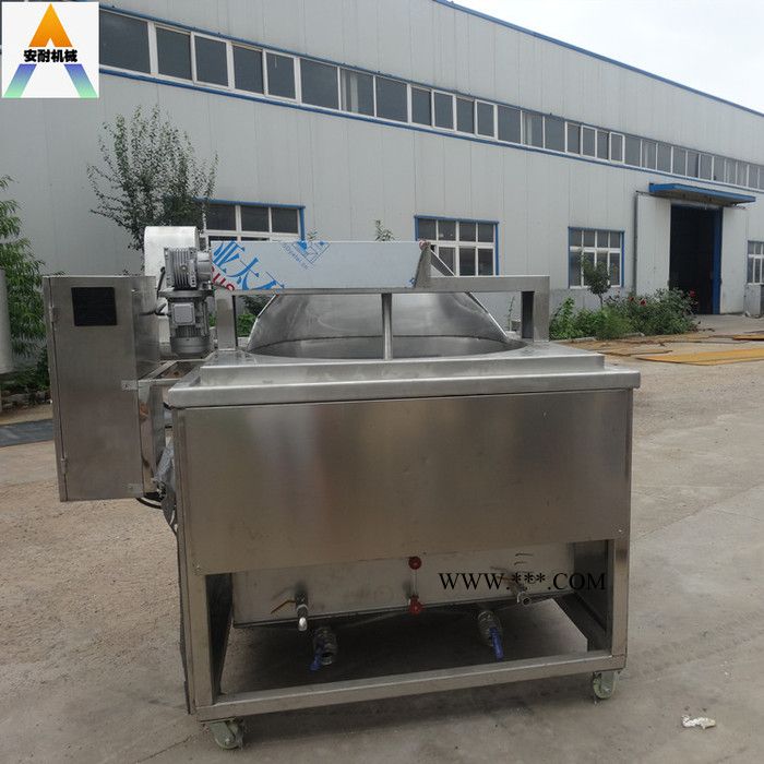 专业设备薯条油炸机  法式薯条油炸机 锅巴油炸机 折叠单机油炸机尺寸图3