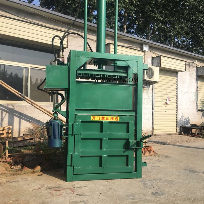 30吨立式液压废纸挤包机 智航雪碧易拉罐打包机 齿轮油桶压扁机厂家图8