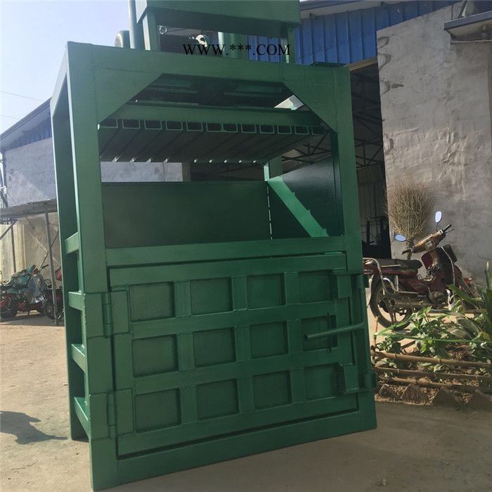 30吨立式液压废纸挤包机 智航雪碧易拉罐打包机 齿轮油桶压扁机厂家图2