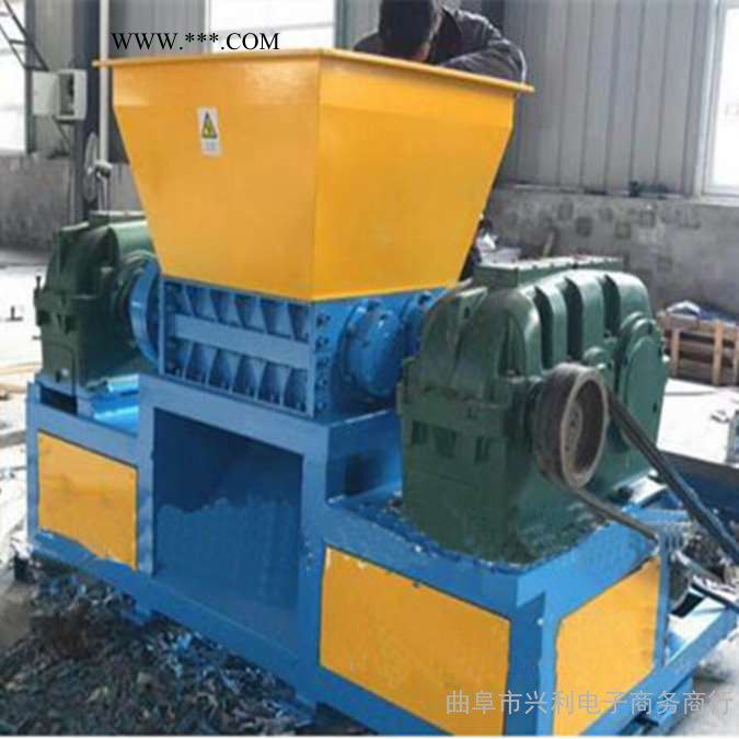 碎石撕碎机 机油桶破碎机图3