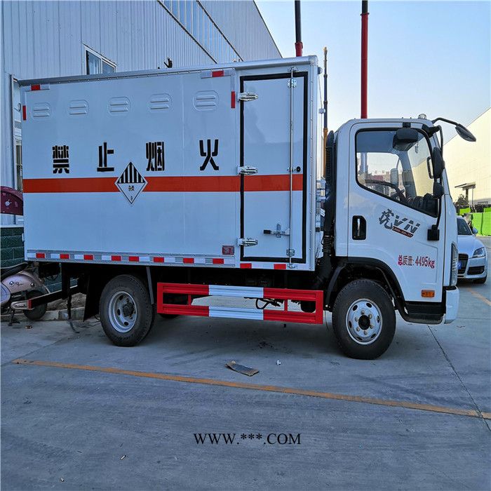 甘肃 废机油厢式车价格  危险品九类车百度报价图3