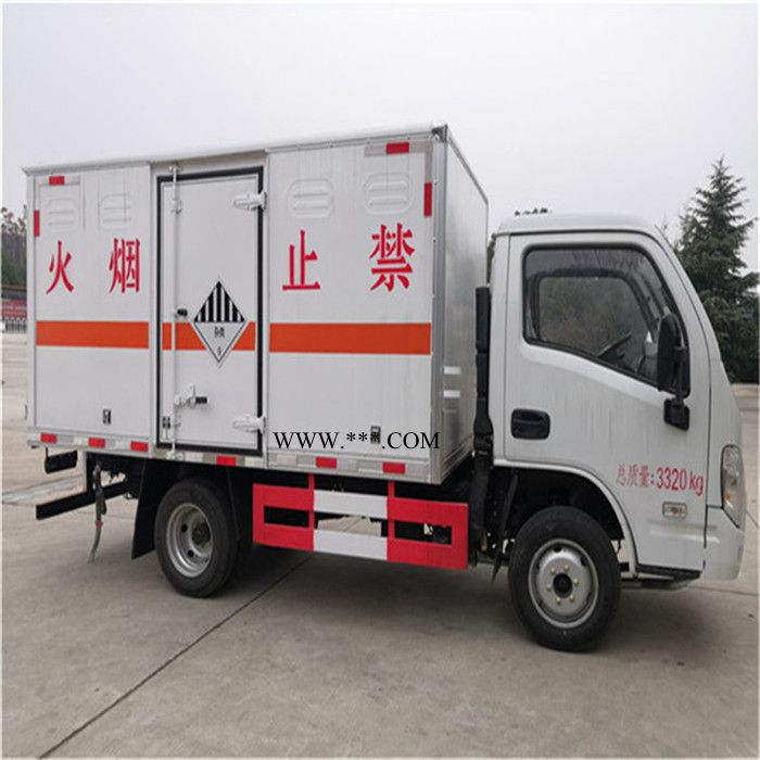 甘肃 废机油厢式车价格  危险品九类车百度报价图4