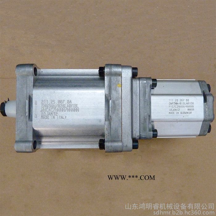 济南现货萨奥Danfoss原装进口齿轮油泵TUROLLA凿岩台车齿轮串泵PRNN 33+14+6 生产厂家直供图2