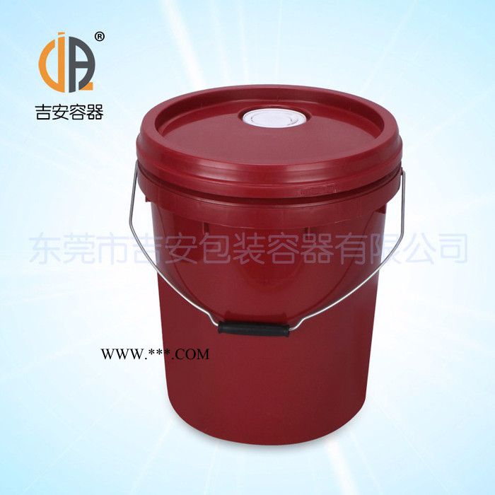 18L有嘴机油桶 塑料包装桶化工桶18升油墨桶图5