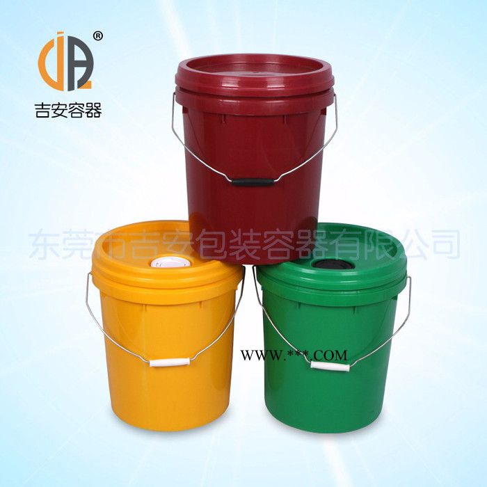 18L有嘴机油桶 塑料包装桶化工桶18升油墨桶图3