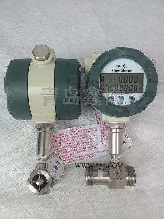 山东青岛齿轮油涡轮流量计 高粘液体流量计 青岛鑫博图3