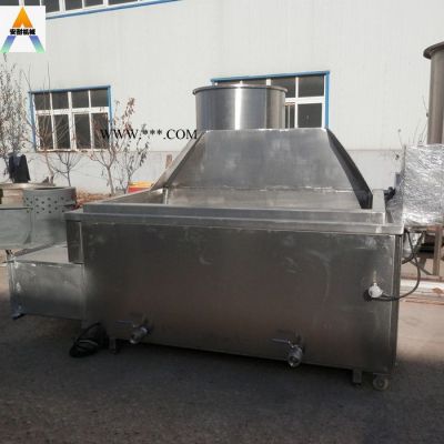 全新豆腐搅拌油炸机 麻花蚕豆油炸机 折叠单机油炸机